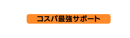 コスパ最強サポート