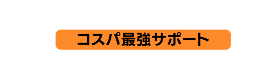 コスパ最強サポート