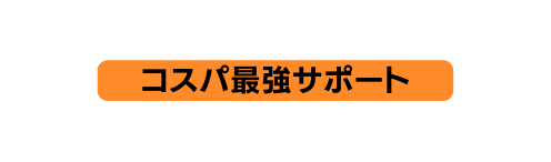 コスパ最強サポート