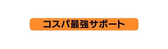 コスパ最強サポート